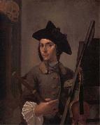 Gerrit Bakhuizen Self-Portrait oil painting reproduction